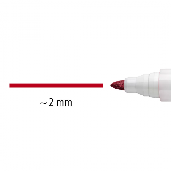 Flomaster Staedtler Lumocolor Whiteboard z okroglo konico več barv