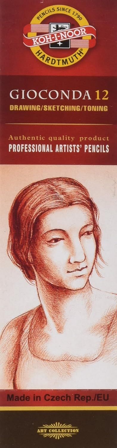 Oglje v svinčniku Koh-i-Noor 12/1