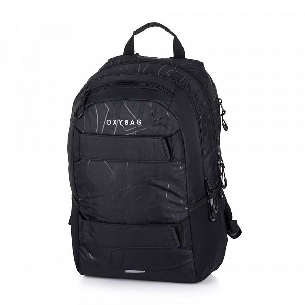 Šolski nahrbtnik OXYBAG Oxy Sport Font White + peresnica