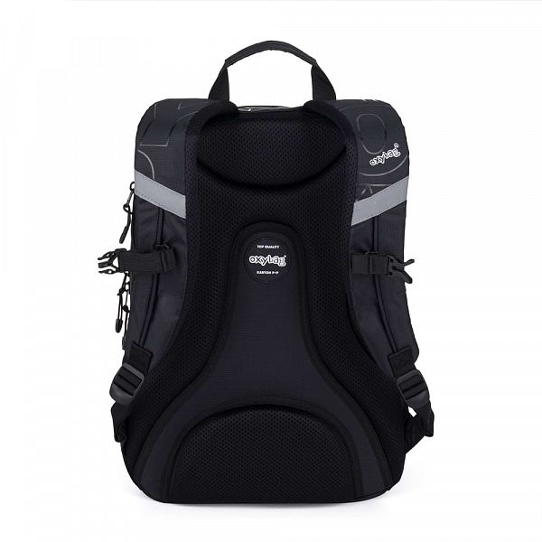 Šolski nahrbtnik OXYBAG Oxy Sport Font White + peresnica