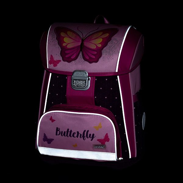 Šolska torba ABC Oxybag Premium Butterfly