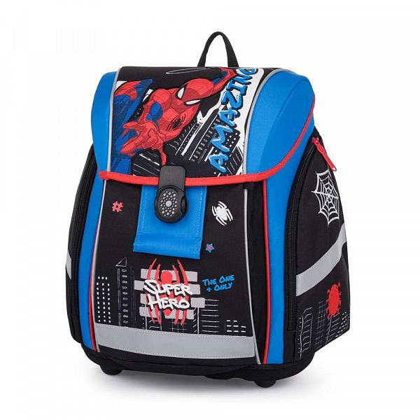 3-delni šolski set za prvošolčke Oxybag ABC Premium Light Spiderman 