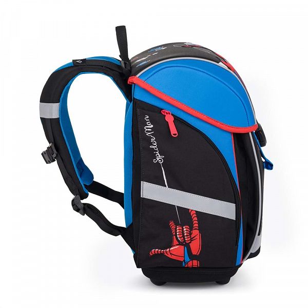 3-delni šolski set za prvošolčke Oxybag ABC Premium Light Spiderman 