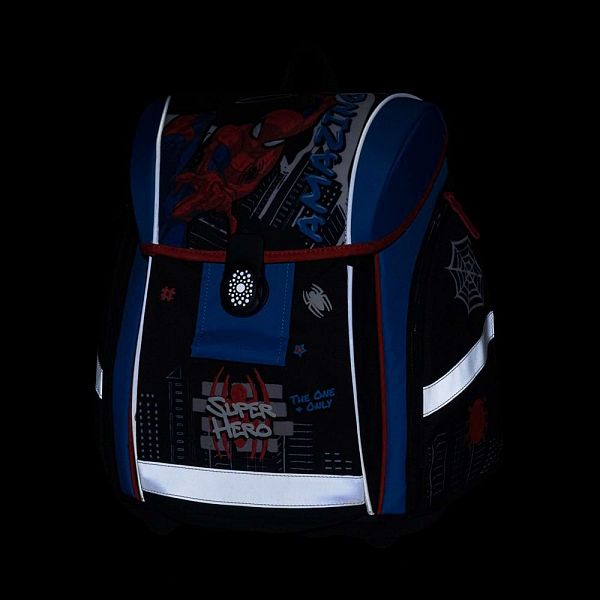 3-delni šolski set za prvošolčke Oxybag ABC Premium Light Spiderman 