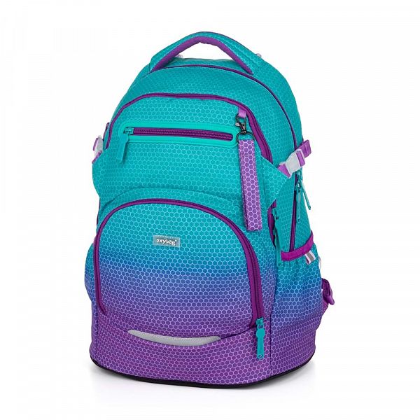 Šolski nahrbtnik Oxybag Ombre Blue - Pink