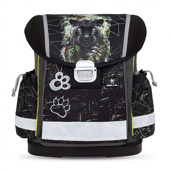 Šolska torba ABC Belmil Classy Black Panther
