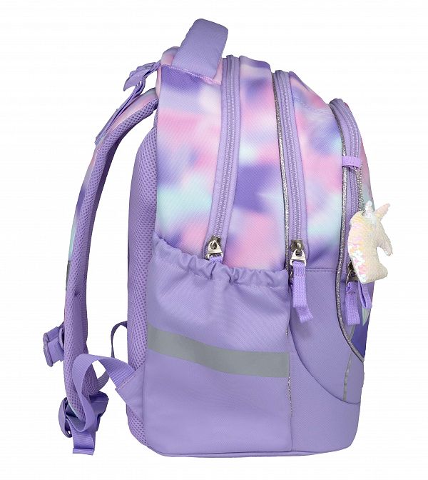 Šolska torba Belmil Leisure Plus Bright Rainbow Unicorn