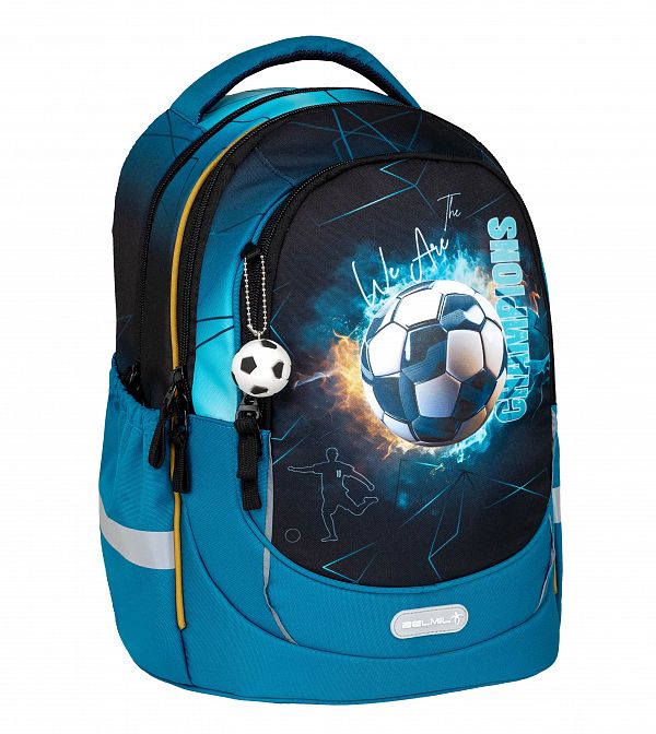 Šolska torba Belmil Leisure Plus Fire Football