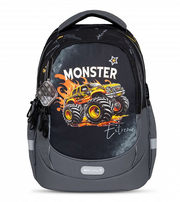 Šolska torba Belmil Leisure Plus Monster Truck