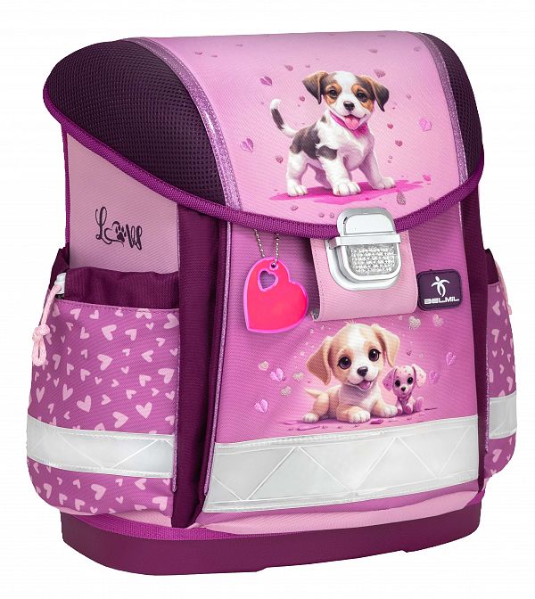 Šolska torba ABC Belmil Classy Little Puppies