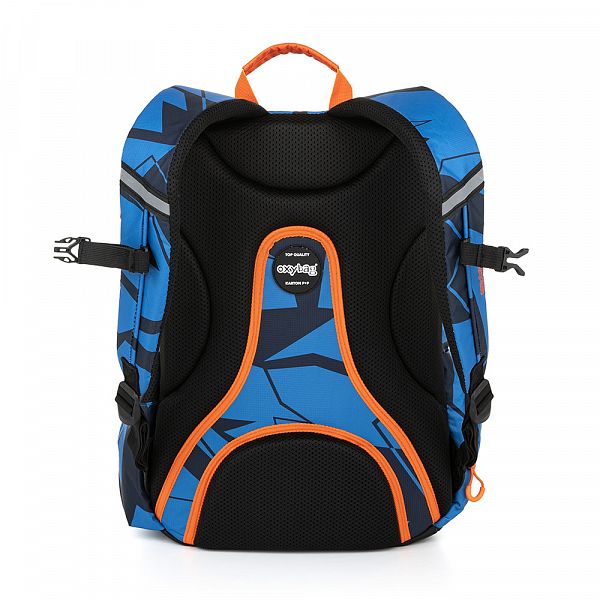 Šolski nahrbtnik Oxy Sport Blue Shapes