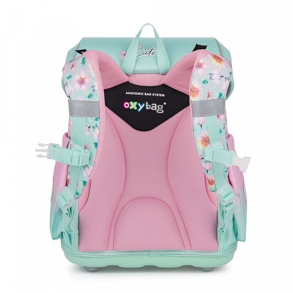 Šolska torba ABC Oxybag Premium Flowers