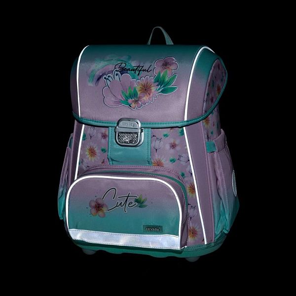 Šolska torba ABC Oxybag Premium Flowers