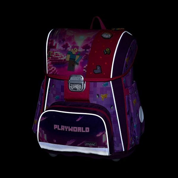 Šolska torba ABC Oxybag Premium Playworld Girl