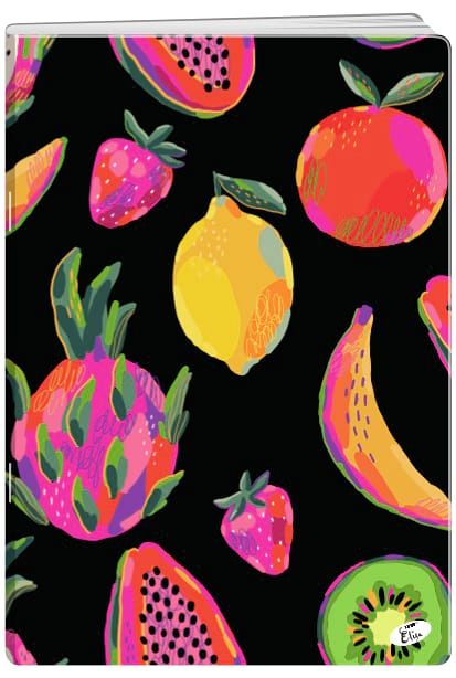 Zvezek A4 črte Elisa Fruits 54L