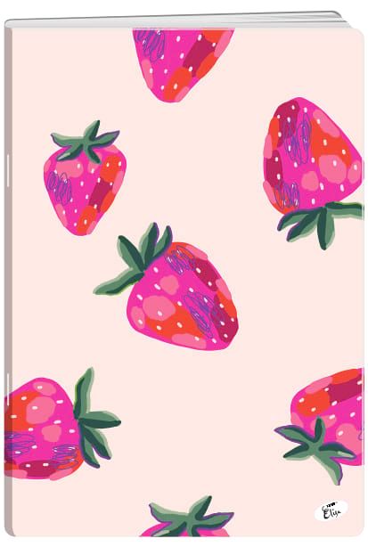 Zvezek A4 črte Elisa Fruits 54L