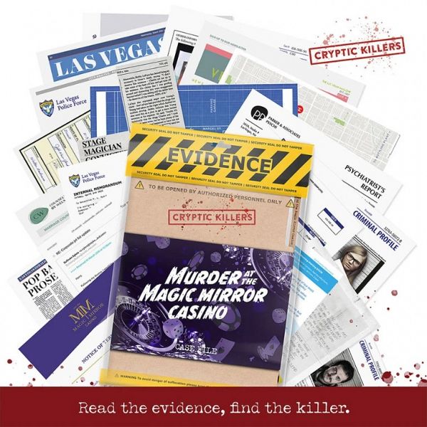 Družabna igra Murder at the Magic Mirror Casino