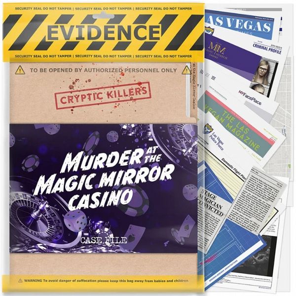 Družabna igra Murder at the Magic Mirror Casino
