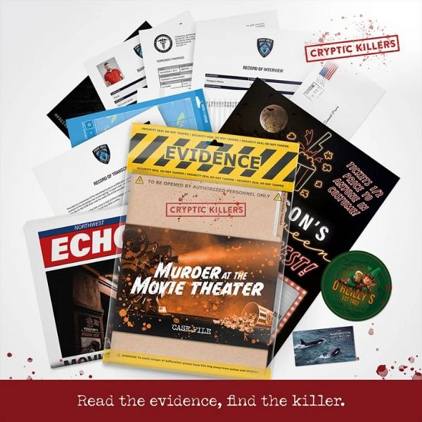 Družabna igra Murder at the Movie Theater