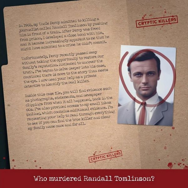 Družabna igra Murder in Market Hill