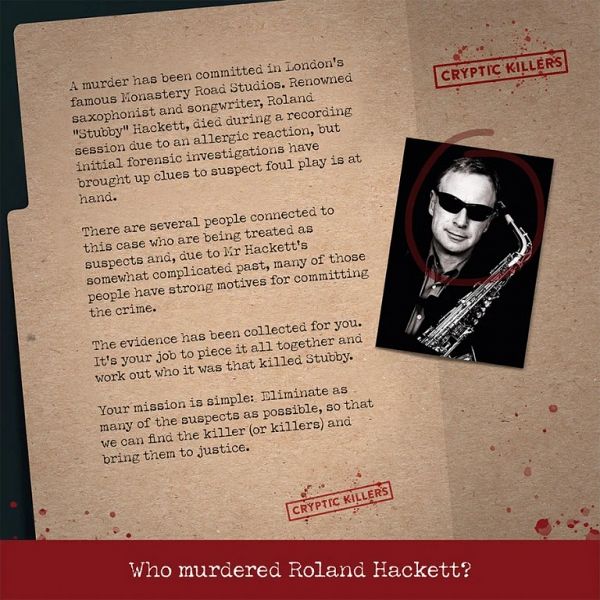 Družabna igra Murder of a musician