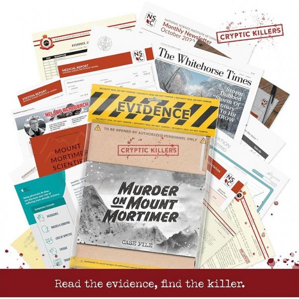 Družabna igra Murder on Mount Mortimer