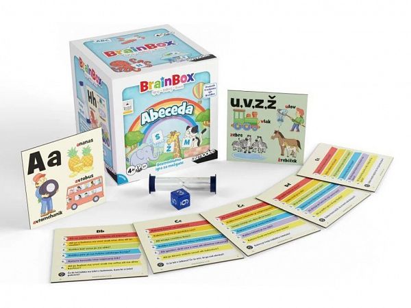 Miselna igra Brainbox Abeceda