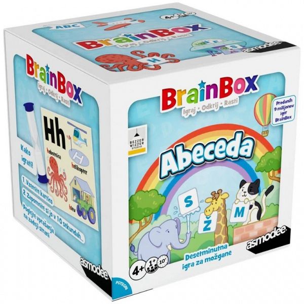 Miselna igra Brainbox Abeceda