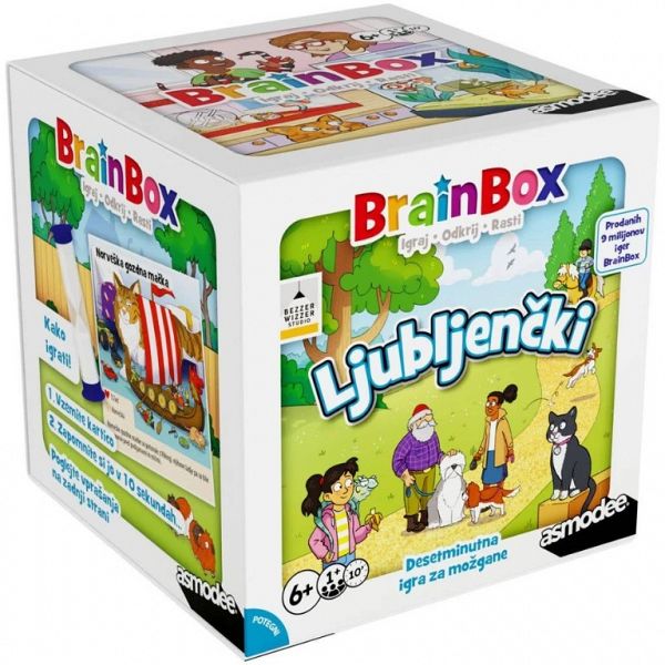 Miselna igra Brainbox Ljubljenčki