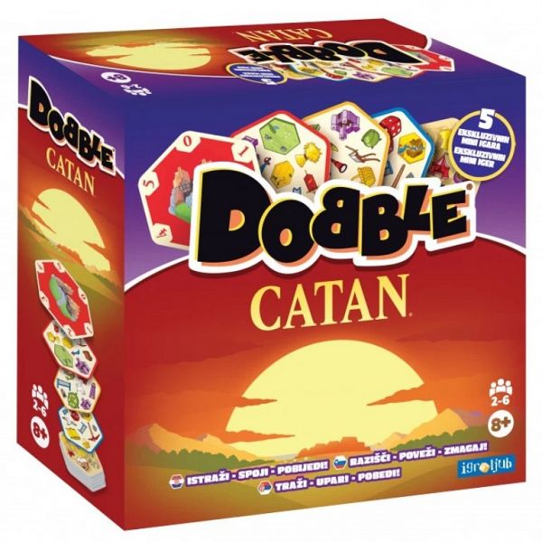 Družabna igra Dobble Catan