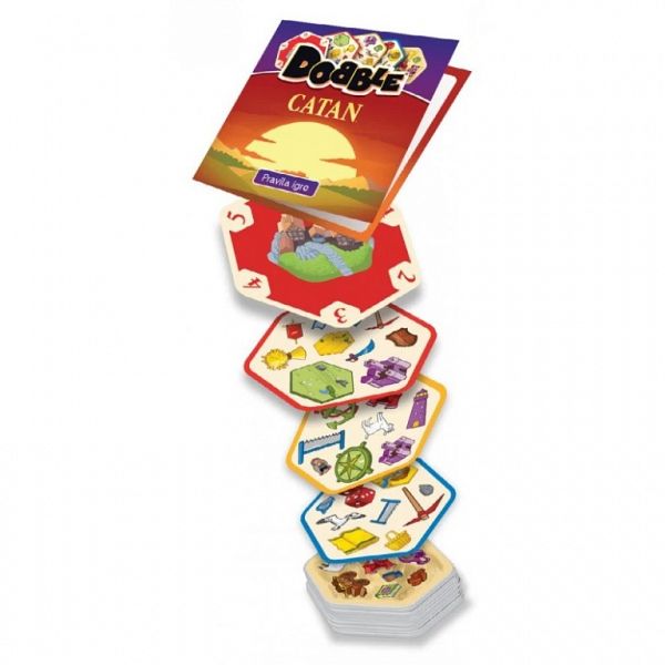 Družabna igra Dobble Catan