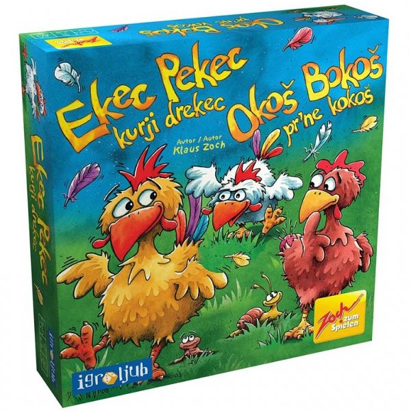 Družabna igra Ekec Pekec kurji drekec