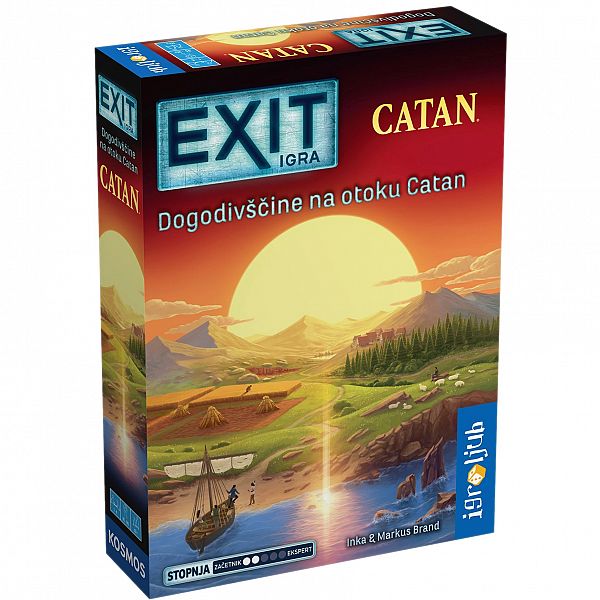 Družabna igra Exit: Dogodivščine na otoku Catan