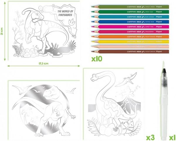 Kreativni set Maped Dinozaver