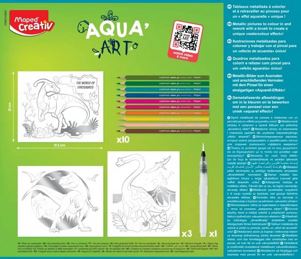 Kreativni set Maped Dinozaver
