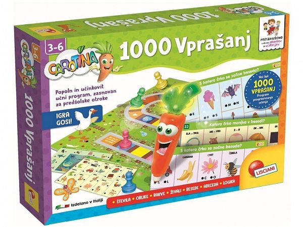 Interaktivna didaktična igra 1000 vprašanj