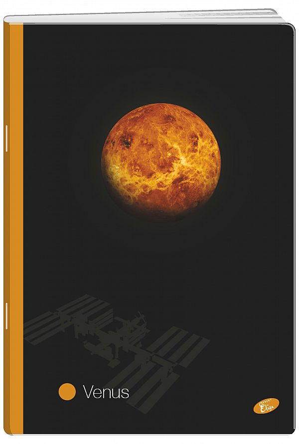 Zvezek A4 visoki karo Planeti 54L