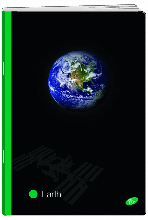 Zvezek A4 črte Elisa Planeti 54L