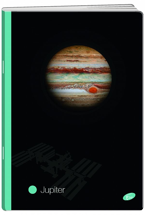 Zvezek A4 črte Elisa Planeti 54L