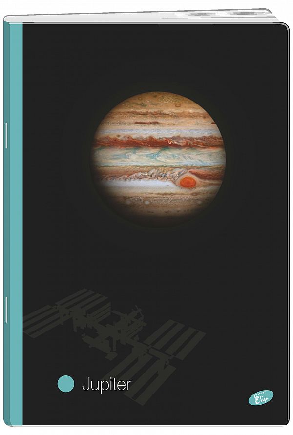 Zvezek A4 visoki karo Planeti 54L