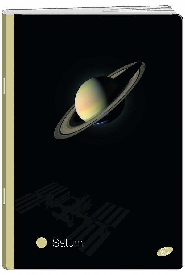 Zvezek A4 črte Elisa Planeti 54L