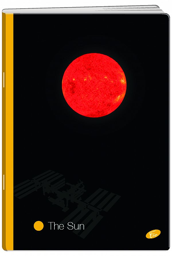 Zvezek A4 črte Elisa Planeti 54L