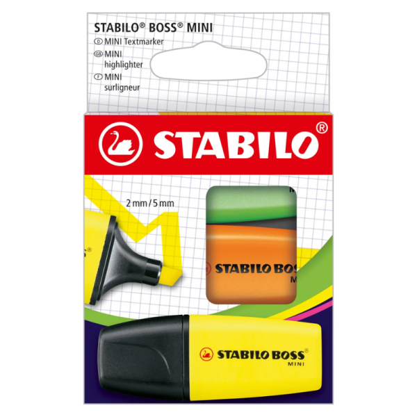 Označevalec teksta Stabilo Boss Mini 3/1