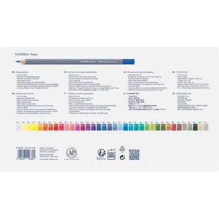 Barvice akvarelne Faber-Castell Goldfaber Aqua 36/1