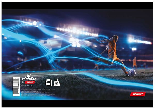 Beležka A6 črte Target Speed