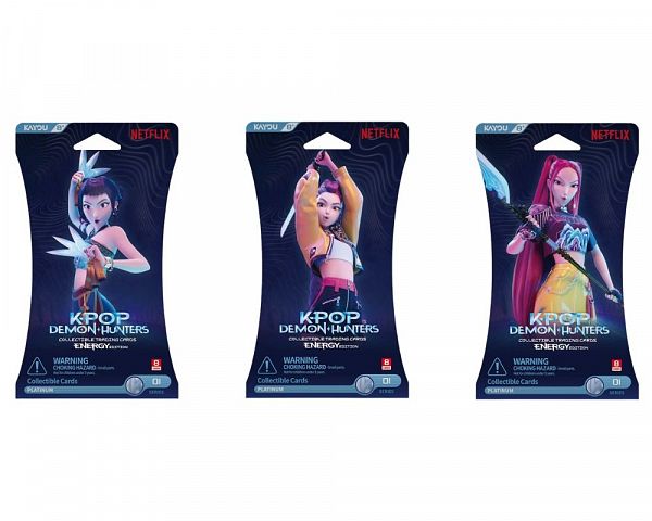 Zbirateljske Booster karte K-Pop Demon Hunters Energy Edition