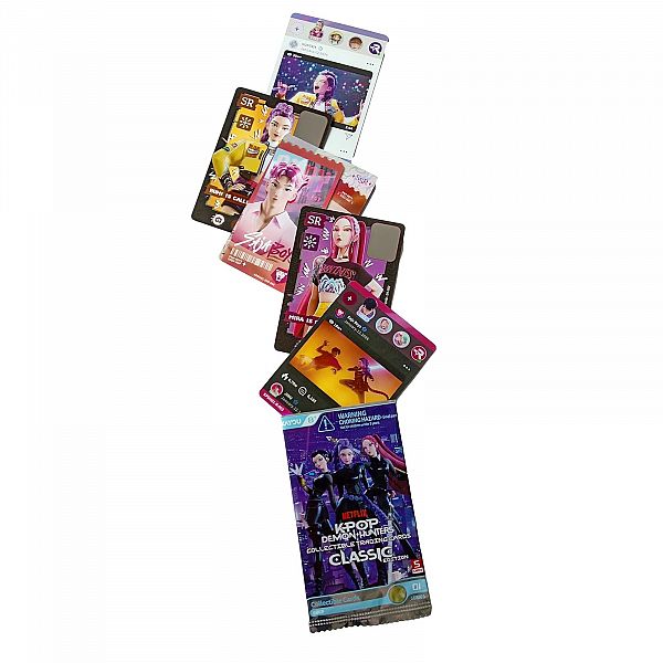 Zbirateljske Booster karte K-Pop Hunters Classic Edition