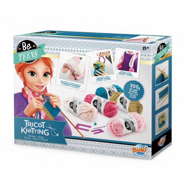 Kreativni set Buki Tricot Knitting