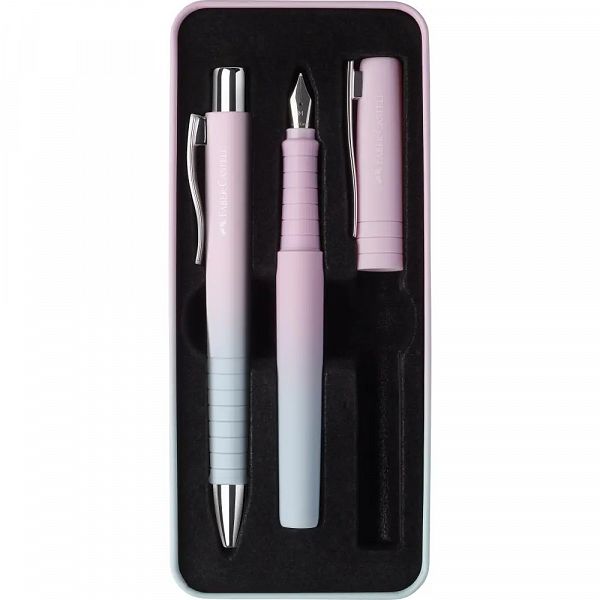 Darilni set Faber-Castell Polly FP   BP Blushing Sky