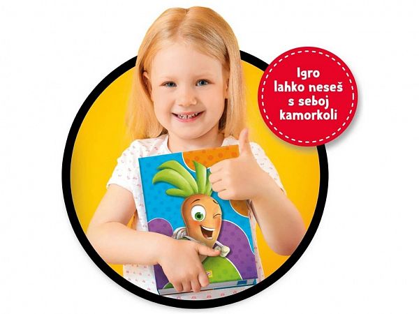 Didaktična igra Lisciani Črke in besede 2v1